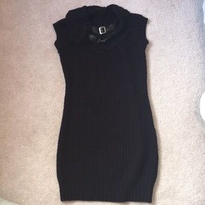 Black girls short sleeve sweater dress